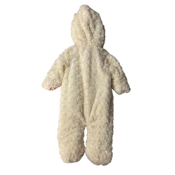 Jessica Simpson Teddy Bear Sherpa Snow Suit Size 18 Months - Picture 2 of 6